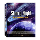 Starry Night Enthusiast planetarium software on CDROM